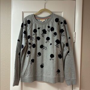 Boden Floral Sweatshirt
